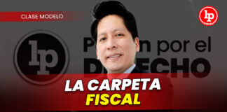 Clase modelo sobre la Carpeta Fiscal