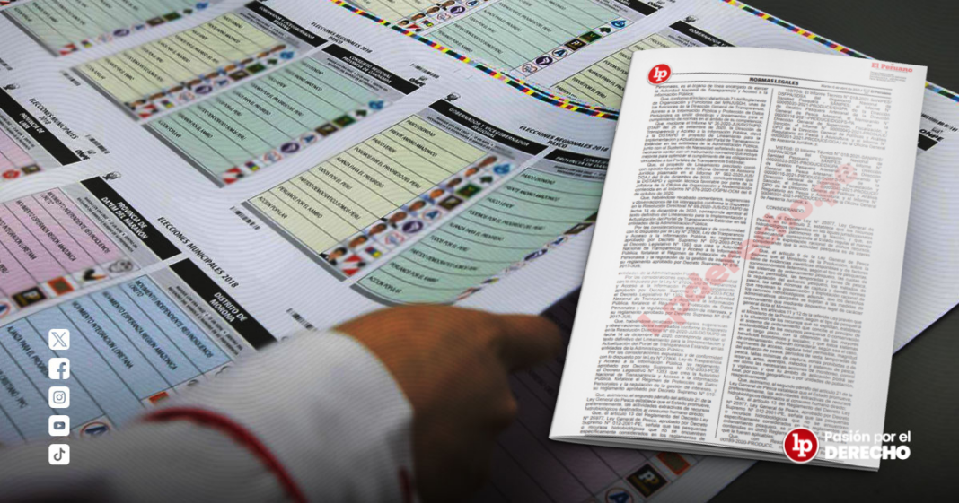 Cedulas de sufragio - LPDerecho