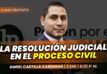 Clase gratuita sobre la resolución judicial en el proceso civil. Llena el formulario para recibir las diapositivas