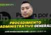 Clase gratuita sobre procedimiento administrativo general. Llena el formulario para recibir las diapositivas.