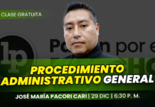 Clase gratuita sobre procedimiento administrativo general. Llena el formulario para recibir las diapositivas.