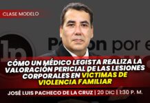 Clase modelo sobre cómo un médico legista realiza la valoración pericial de las lesiones corporales en víctimas de violencia familiar
