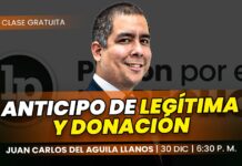 Clase gratuita sobre anticipo de legítima y donación. Llena el formulario para recibir las diapositivas