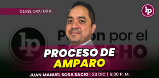 Clase gratuita sobre proceso de amparo. Llena el formulario para recibir las diapositivas