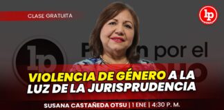 Clase gratuita sobre violencia de género a la luz de la jurisprudencia