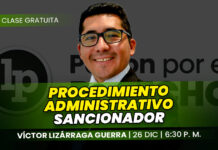 Clase gratuita sobre procedimiento administrativo sancionador. Llena el formulario para recibir las diapositivas.