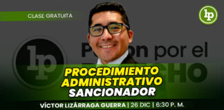 Clase gratuita sobre procedimiento administrativo sancionador. Llena el formulario para recibir las diapositivas.