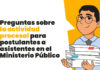 Preguntas sobre la actividad procesal para postulantes a asistentes en el Ministerio Público