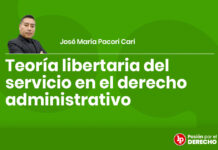 Teoría libertaria del servicio en el derecho administrativo