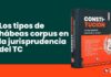 Los tipos de hábeas corpus en la jurisprudencia del TC con casos relevantes