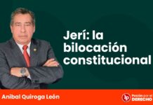 Jerí: la bilocación constitucional