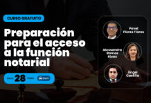 Curso gratuito «Desarrollo de balotario notarial». Inicio 27 ENE