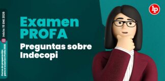 Examen PROFA: 10 preguntas sobre Indecopi