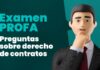 Examen PROFA: 10 preguntas sobre derecho de contratos