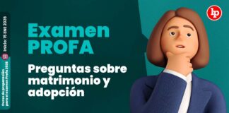 Examen PROFA: 10 Preguntas sobre matrimonio y adopción