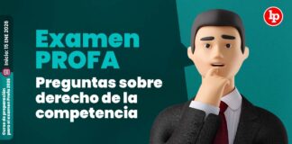 Examen PROFA: 10 preguntas sobre el derecho de la competencia
