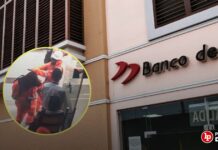 Dictan prisión preventiva a sujetos que habrían asaltado el Banco de la Nación con uniformes de construcción civil