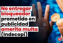 No entregar bloqueador prometido en publicidad amerita multa (Indecopi)