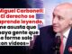 Miguel Carbonell: «El derecho se aprende leyendo, me asusta que haya gente que se forme solo con videos»