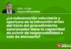 ¿La subsanación voluntaria y oportuna de la infracción antes del inicio del procedimiento sancionador tiene la capacidad de eximir de responsabilidad o solo de atenuarla?