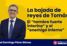 La bajada de reyes de Tomás, por José Domingo Pérez Gómez