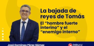 La bajada de reyes de Tomás, por José Domingo Pérez Gómez