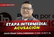Clase gratuita sobre la etapa intermedia: Acusación