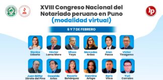 XVIII Congreso Nacional del Notariado Peruano en Puno (modalidad virtual)