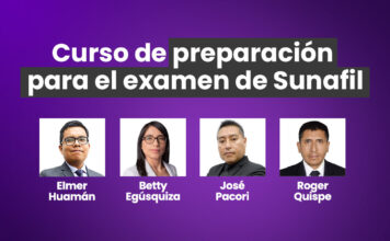 Curso de preparación para el examen de Sunafil (inspectores auxiliares). Inicio: 12 ENE
