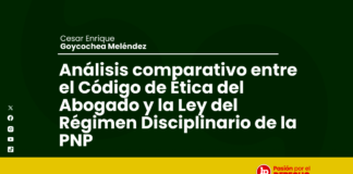 Análisis comparativo entre el Código de Ética del Abogado y la Ley del Régimen Disciplinario de la PNP