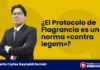 ¿El Protocolo de Flagrancia es una norma «contra legem»?