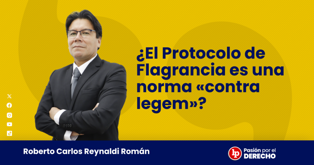 El Protocolo de Flagrancia - LPDerecho