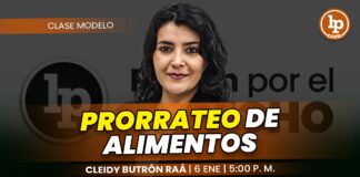 Clase modelo sobre prorrateo de alimentos