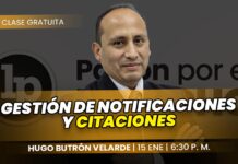 Clase gratuita sobre gestión de notificaciones y citaciones. Llena el formulario para recibir las diapositivas.
