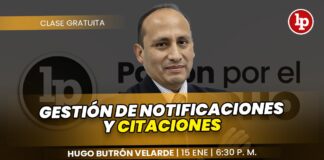 Clase gratuita sobre gestión de notificaciones y citaciones. Llena el formulario para recibir las diapositivas