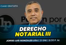 Clase gratuita sobre: Derecho notarial III.