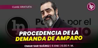 Clase gratuita sobre procedencia de la demanda de amparo. Llena el formulario para recibir las diapositivas