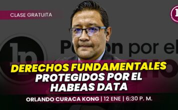 Clase gratuita sobre derechos fundamentales protegidos por el habeas data. Llena el formulario para recibir las diapositivas