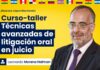 Curso-taller Técnicas avanzadas de litigación oral en juicio. Hasta 13 FEB un libro gratis