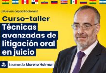 Curso-taller Técnicas avanzadas de litigación oral en juicio. Hasta 13 FEB un libro gratis