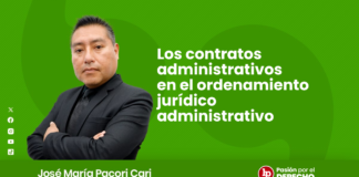Los contratos administrativos en el ordenamiento jurídico administrativo