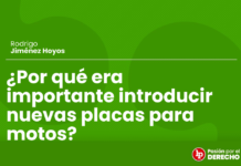 ¿Por qué era importante introducir nuevas placas para motos?