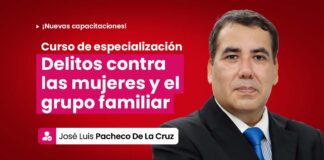 Curso de especialización Delitos contra las mujeres y el grupo familiar. Hasta 16 FEB un libro gratis
