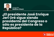 ¿El presidente José Enrique Jerí Oré sigue siendo presidente del Congreso o sólo es presidente de la República?
