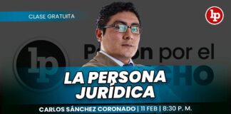 Clase gratuita sobre La persona jurídica. Llena el formulario para recibir las diapositivas