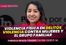 Clase gratuita sobre violencia física en delitos violencia contra mujeres y el grupo familiar. Llena el formulario para recibir las diapositivas
