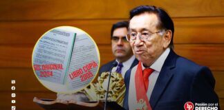 Denuncian que el presidente José María Balcázar habría plagiado la tesis de su hijo