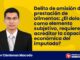 Delito de omisión de prestación de alimentos: ¿El dolo, como elemento subjetivo, requiere acreditar la capacidad económica del imputado?
