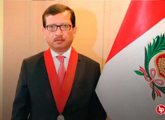 Augusto Ruidias Farfán jura el cargo de juez supremo titular