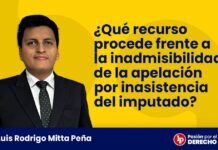 ¿Qué recurso procede frente a la inadmisibilidad de la apelación por inasistencia del imputado?